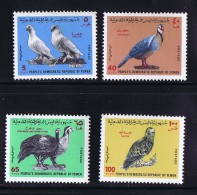 Yemen Democratic Republic 1971  Birds Set  Sc 1012-4  Light Hinge - Yémen