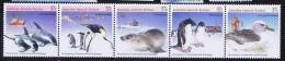 1988  AAT  Antarctic Birds And Mammals  Strip Of 5   Sc L76  MNH - Nuevos