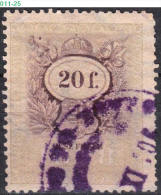 HUNGARY, 1898, Revenue Stamp, CPRSH. 366 - Steuermarken