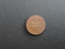 1967 G - 1 Pfennig Allemagne - Germany - 1 Pfennig