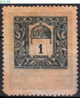 HUNGARY, 1903, Revenue Stamp, CPRSH. 402 - Steuermarken