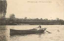 Depts Div- Yvelines - Ref K200- Porcheville - Les Bords De La Seine    -carte Bon Etat - - Porcheville