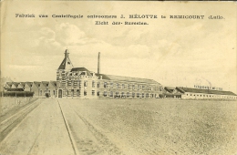 CP De REMICOURT " Fabriek Van Centrifugale Ontroomers J.MELOTTE Zicht Der Bureelen " Censure LUTTICH - Remicourt