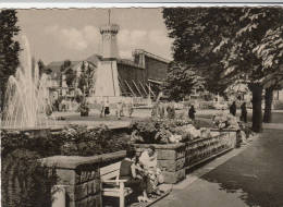 C1960 BAD SALZUFLEN - AN DER FONTANE BEIM KURPARKEINGAN - Bad Salzuflen