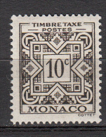Monaco Taxe N° 29 ** - Portomarken