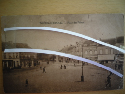 BOURG-LEOPOLD - Place De Princes ( Censure Militaire ) 1919 - Autres & Non Classés