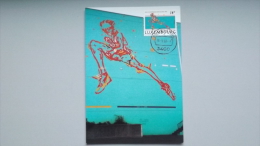 Luxemburg 1297 Yt 1248 Maximumkarte MK/MC,Orts-ET Dudelange, Olympische Sommerspiele, Barcelona - Maximumkaarten