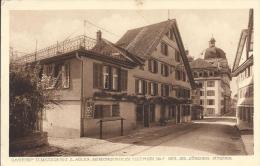 8851 - Gasthof U. Metzgerei Z. Adler Menzingen - Menzingen