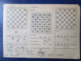 1962. CHESS - Schach