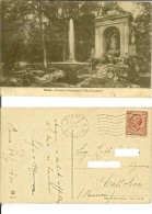 Roma: Villa Borghese - Fontana D´Esculapio. Cartolina Fp Viaggiata 1920 - Parques & Jardines