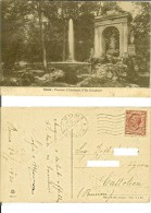 Roma: Villa Borghese - Fontana D´Esculapio. Cartolina Fp Viaggiata 1920 - Parchi & Giardini