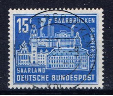 D+ Saar 1959 Mi 446 Saarbrücken - Oblitérés