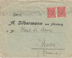 INFLA: DR 225 MeF Auf Brief Mit Gelegenheits-Stempel(Filb Randt 250): Nürnberg ...Wasserstrassen U. Energie 7.9.1922 - Altri & Non Classificati