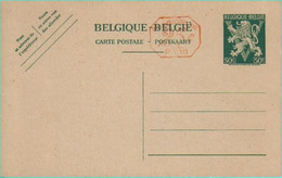 Carte Postale/Postkaart 137M1 FN - 50c Vert/chamois (+ P010) - NEUF/NIEUW - Postkarten 1934-1951