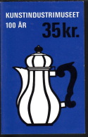 1990. Museum Of Decorative Art. Special Booklet With 10 X 3,20 Kr. HS 53 (Mi.971) - Markenheftchen