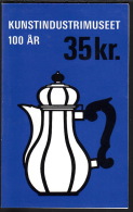 1990. Museum Of Decorative Art. Special Booklet With 10 X 3,20 Kr. HS 53 (Mi.971) - Postzegelboekjes