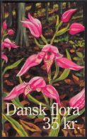 1990. Danish Plants. Special Booklet With 10 X 3,50 Kr. HS 54 (Mi. 982) - Carnets