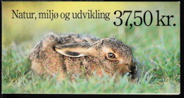 1992. Nature, Development And The Environment. Special Booklet With 10 X 3,75 Kr. HS 63 (Mi. 1032) - Postzegelboekjes