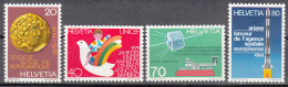 Switzerland   Scott No.  677-80    Mnh    Year  1979 - Ongebruikt