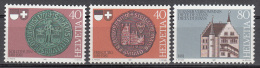 Switzerland   Scott No.  701-3    Mnh    Year  1981 - Nuovi