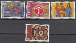 Switzerland   Scott No.  704-7   Mnh    Year  1981 - Unused Stamps