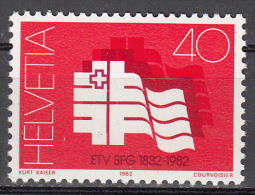 Switzerland   Scott No.  711  Mnh    Year  1982 - Nuevos