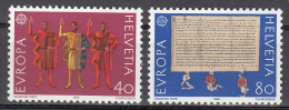 Switzerland   Scott No.  715-16    Mnh    Year  1982 - Unused Stamps