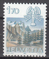 Switzerland   Scott No.  722    Mnh    Year  1982 - Unused Stamps