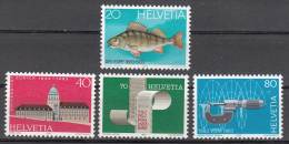 Switzerland   Scott No.  733-36    Mnh    Year  1983 - Unused Stamps