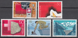 Switzerland   Scott No.  751-54     Mnh    Year  1985 - Ongebruikt