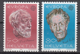 Switzerland   Scott No.  755-56   Mnh    Year  1985 - Unused Stamps