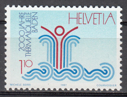 Switzerland   Scott No.  807     Mnh    Year  1987 - Ongebruikt