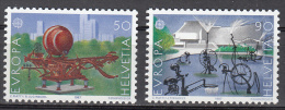 Switzerland   Scott No.  808-9    Mnh    Year  1987 - Unused Stamps