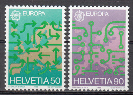 Switzerland   Scott No.  822-23    Mnh    Year  1988 - Unused Stamps