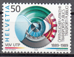 Switzerland   Scott No.  831  Mnh    Year  1989 - Unused Stamps
