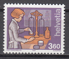 Switzerland   Scott No.  845   Mnh    Year  1989 - Unused Stamps