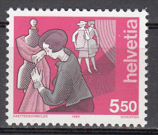 Switzerland   Scott No.  849    Mnh    Year  1989 - Unused Stamps