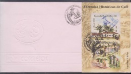 O) 2003 BRAZIL, COFEE, HARVEST, FDB, XF. - Unused Stamps