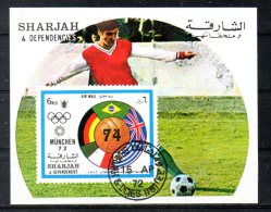 SHARJAH. BF Oblitéré De 1972. Coupe Du Monde De Foot. 1974. - 1974 – Germania Ovest