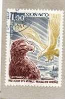 MONACO :  Oiseau : Pygargue Ou Aigle Pêcheur (Haliaeetus) - Rapace Diurne -Famille Des Accipitridae - Oblitérés