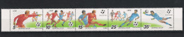 1990 Sowjetunion Mi# 6088-92 ** MNH Fußball Football Soccer Sport WM FIFA Italien 90 - 1990 – Italien