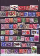 TIMBRE. GRANDE BRETAGNE. ROYAUME UNI. UK.  PETIT LOT. - Colecciones Completas