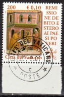 PIA -  VATICANO -  2001  : Remissione Del Debito Estero Ai Paesi Poveri    (SAS  1234-38 ) - Used Stamps