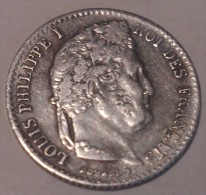 France 1/4 Franc 1842 W - F. 25 Centimes