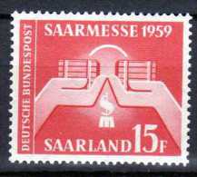 Saarland 1959 Mi 447 ** [121013L] @ - Unused Stamps