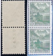 Schweiz 1948  Zu #  286 RM Rollenmarken ** Postfrisch - Francobolli In Bobina