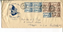 (400) Ceylon To Australia Commercial Large Cover - Posted In 1946 - Ceylon (...-1947)