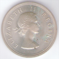 SUD AFRICA 5 SHILLINGS 1953 AG - South Africa