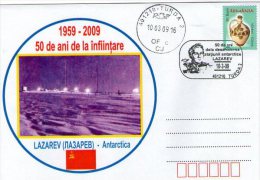 Lazarev Station - Antarctica - 50 Years. Turda 2009. - Basi Scientifiche