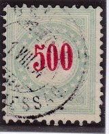 Schweiz Porto 1884-08-01 Zu.# 22A II K - Franchise